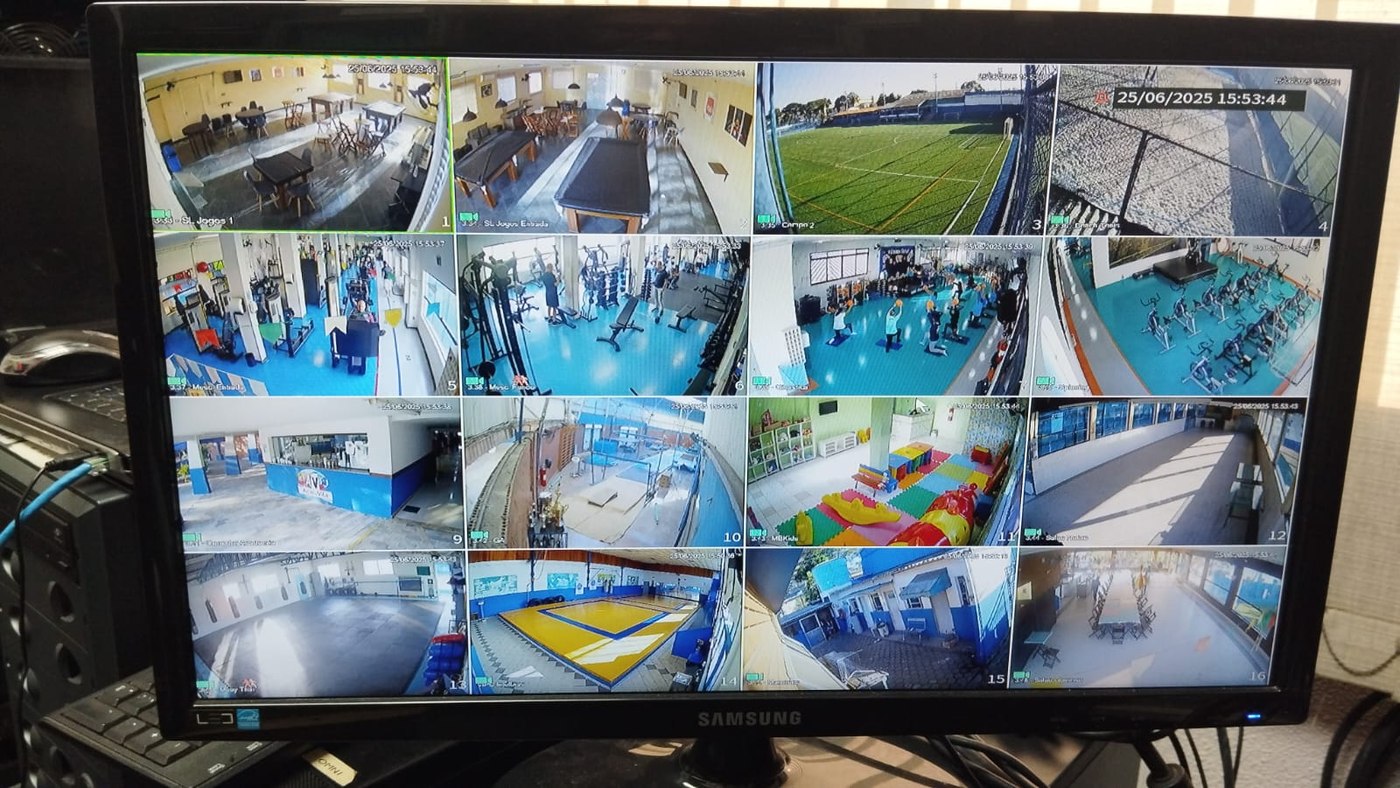 Cameras IP Intelbras em projeto de clube pela Meduri