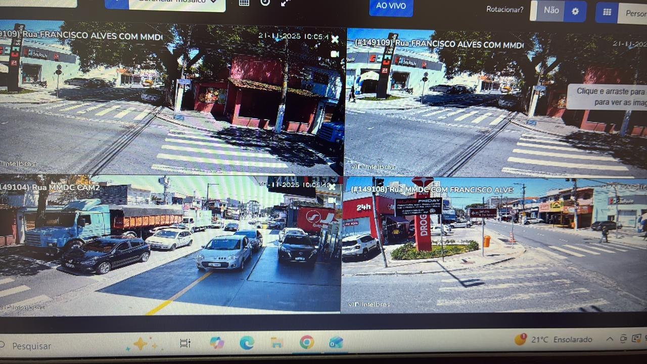 Cameras IP Intelbras instaladas pela Meduri em obra real